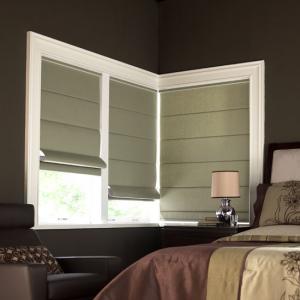 Roman Shades In The Bedroom